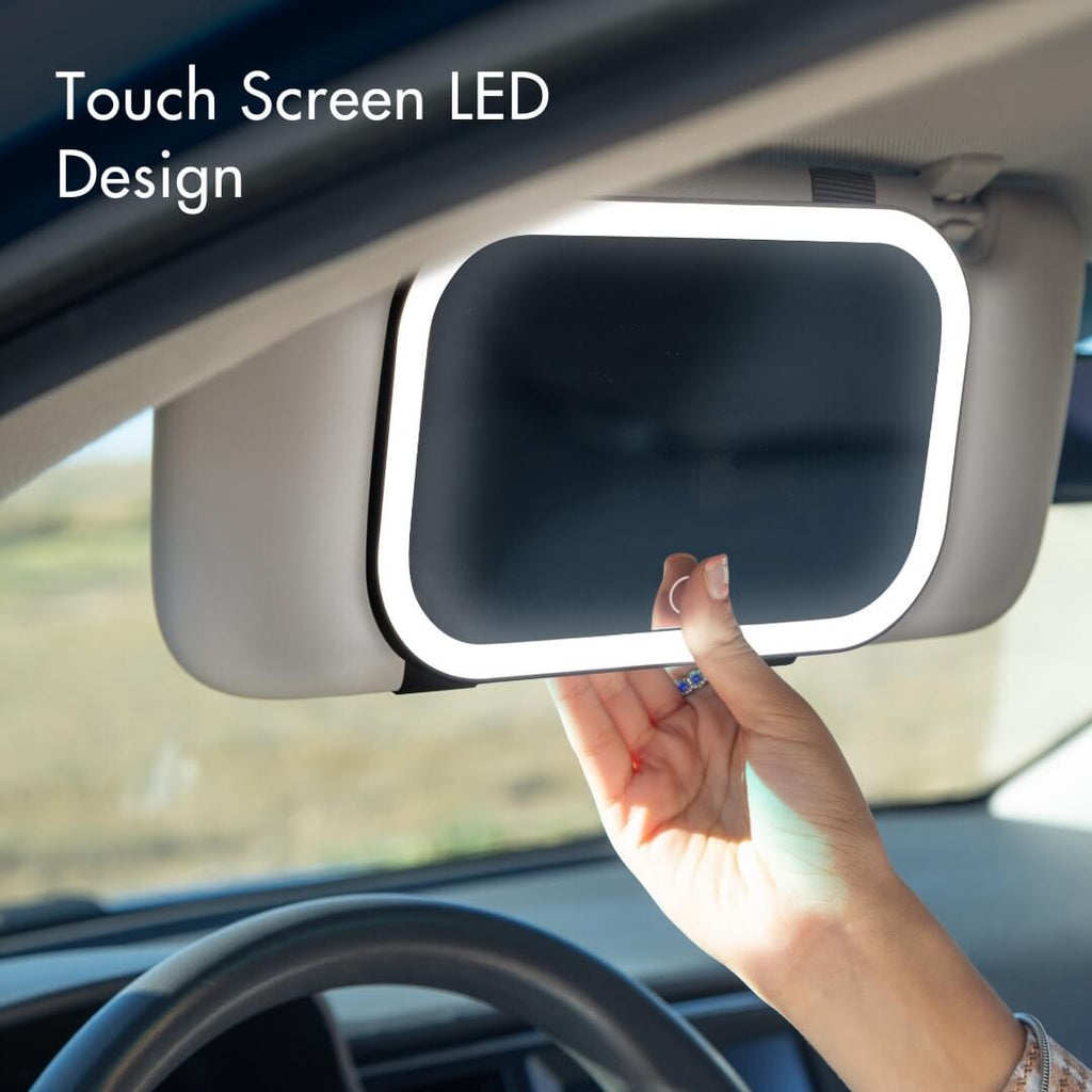 Juni 2 Lighted Car Visor Mirror